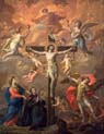 crucifixion with saint michael